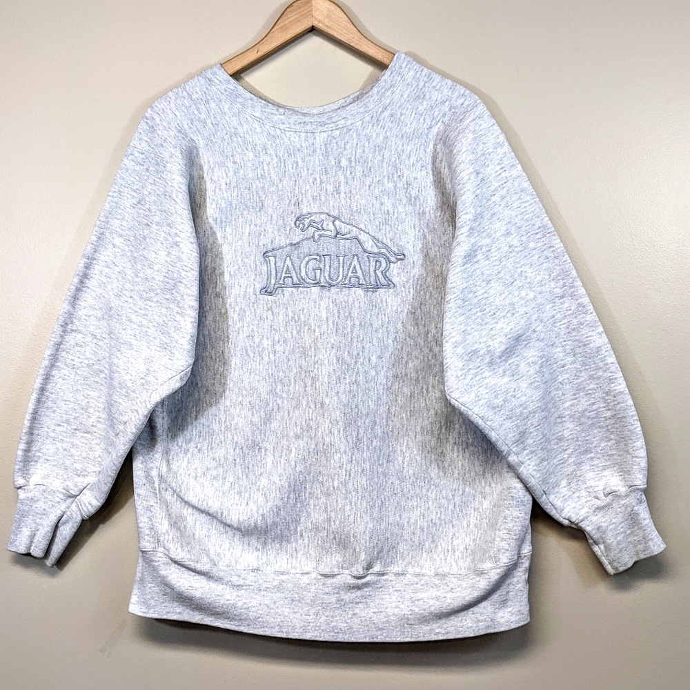Vintage 80's Jaguar Fleece - Picture 1 of 8